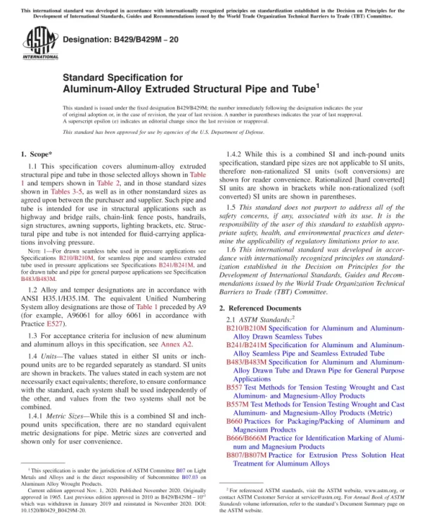 ASTM B429-B429M