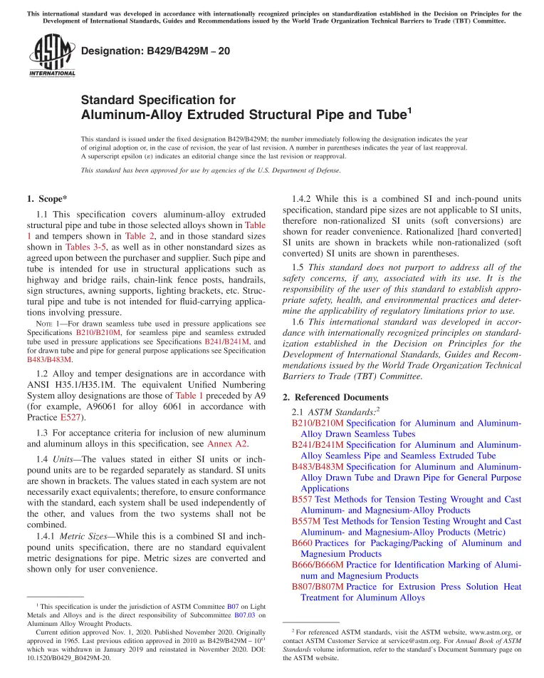 ASTM B429-B429M