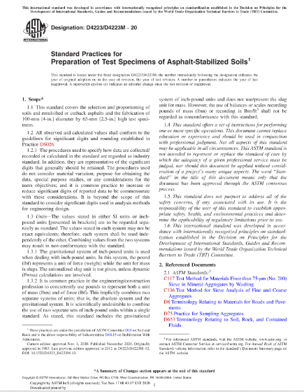 ASTM-D4223