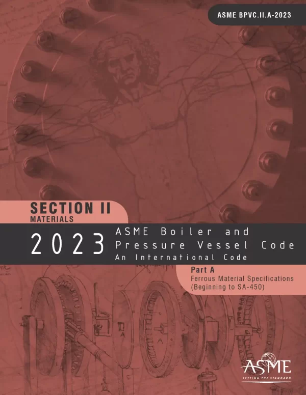 ASME BPVC SECTION II PART A 2023